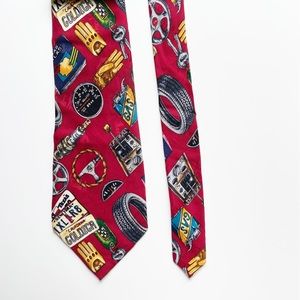 Vintage 1995  Nicole Miller, California Road Trip, Men’s Tie